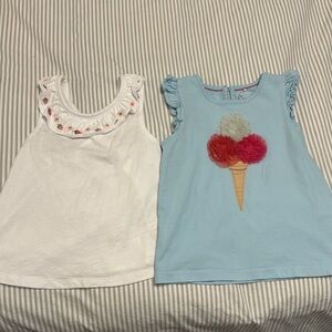 Mini Boden girls tank tops bundle